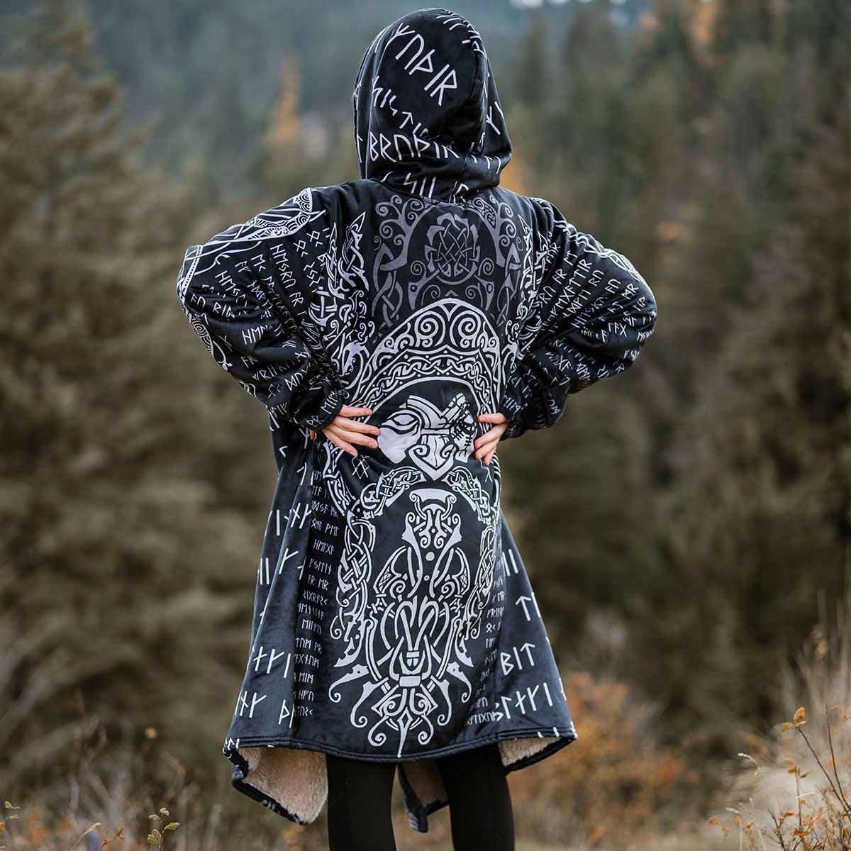 Cloak XS / Beige Sherpa Viking Prayer Cloak 502-CLOAK_XS_VKNG-PRY