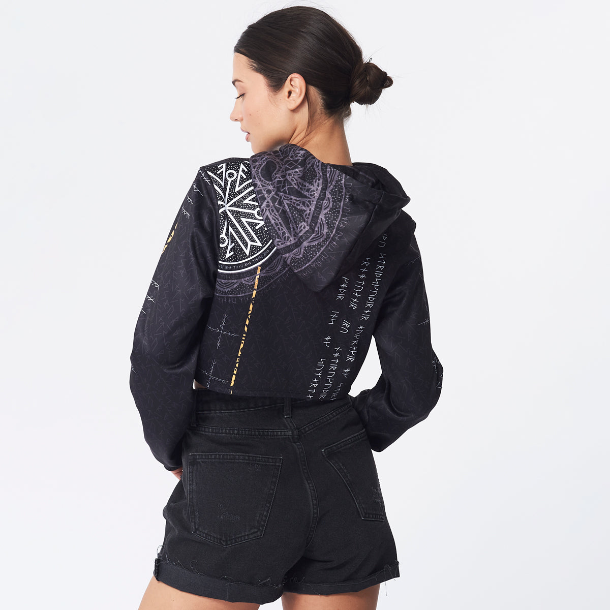Crop Hoodie Aesir & Vanir Crop Hoodie