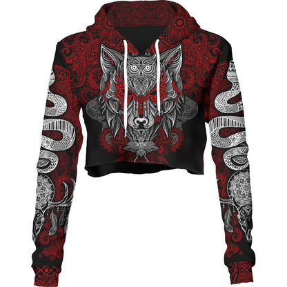 Crop Hoodie Alpha Crop Hoodie