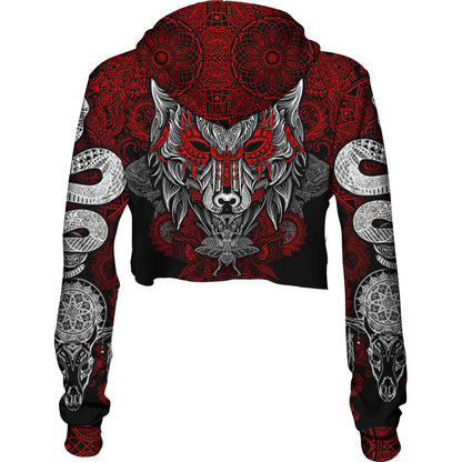 Crop Hoodie Alpha Crop Hoodie