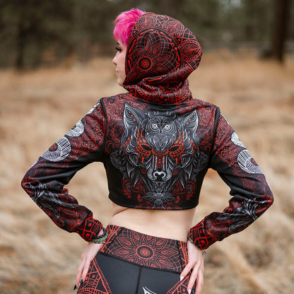 Crop Hoodie Alpha Crop Hoodie