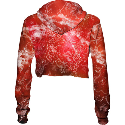 Crop Hoodie Aries Crop Hoodie
