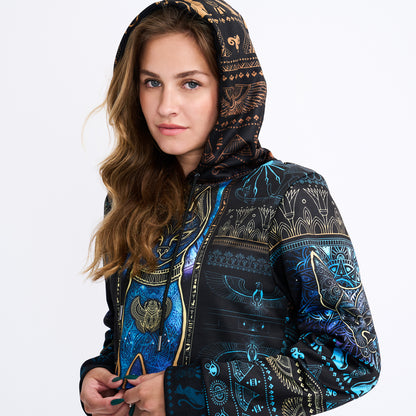 Crop Hoodie Bastet Crop Hoodie