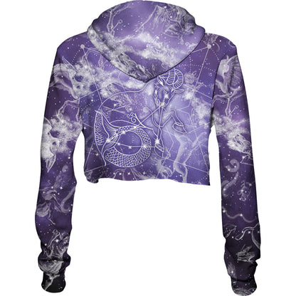Crop Hoodie Capricorn Crop Hoodie