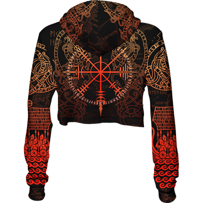 Crop Hoodie Drakkar Crop Hoodie