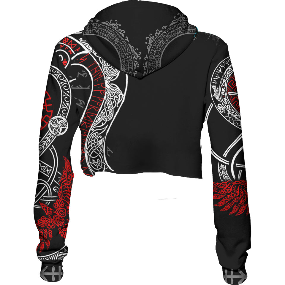 Crop Hoodie Einvald Crop Hoodie