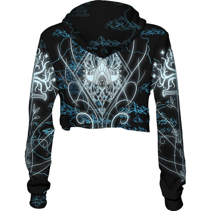 Crop Hoodie Elven Crop Hoodie - Fantasy Edition