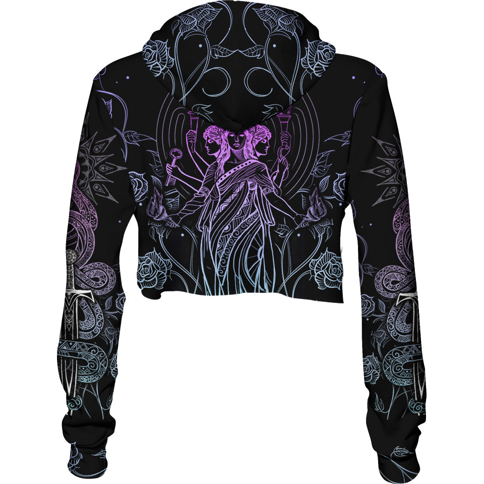 Crop Hoodie Hecate Crop Hoodie - Limited
