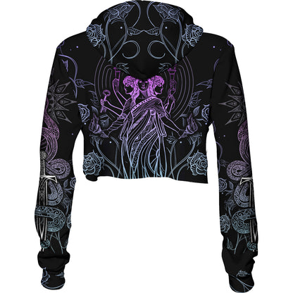 Crop Hoodie Hecate Crop Hoodie - Limited