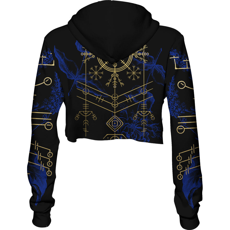 Crop Hoodie Hulinhjalmur Crop Hoodie