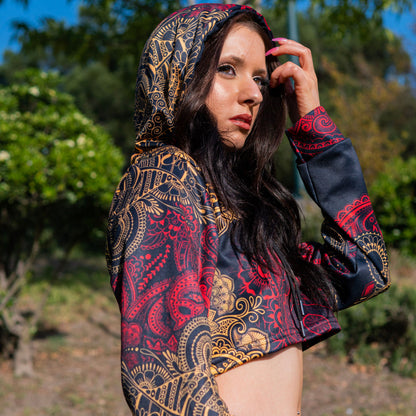 Crop Hoodie Kali Crop Hoodie - Limited Edition