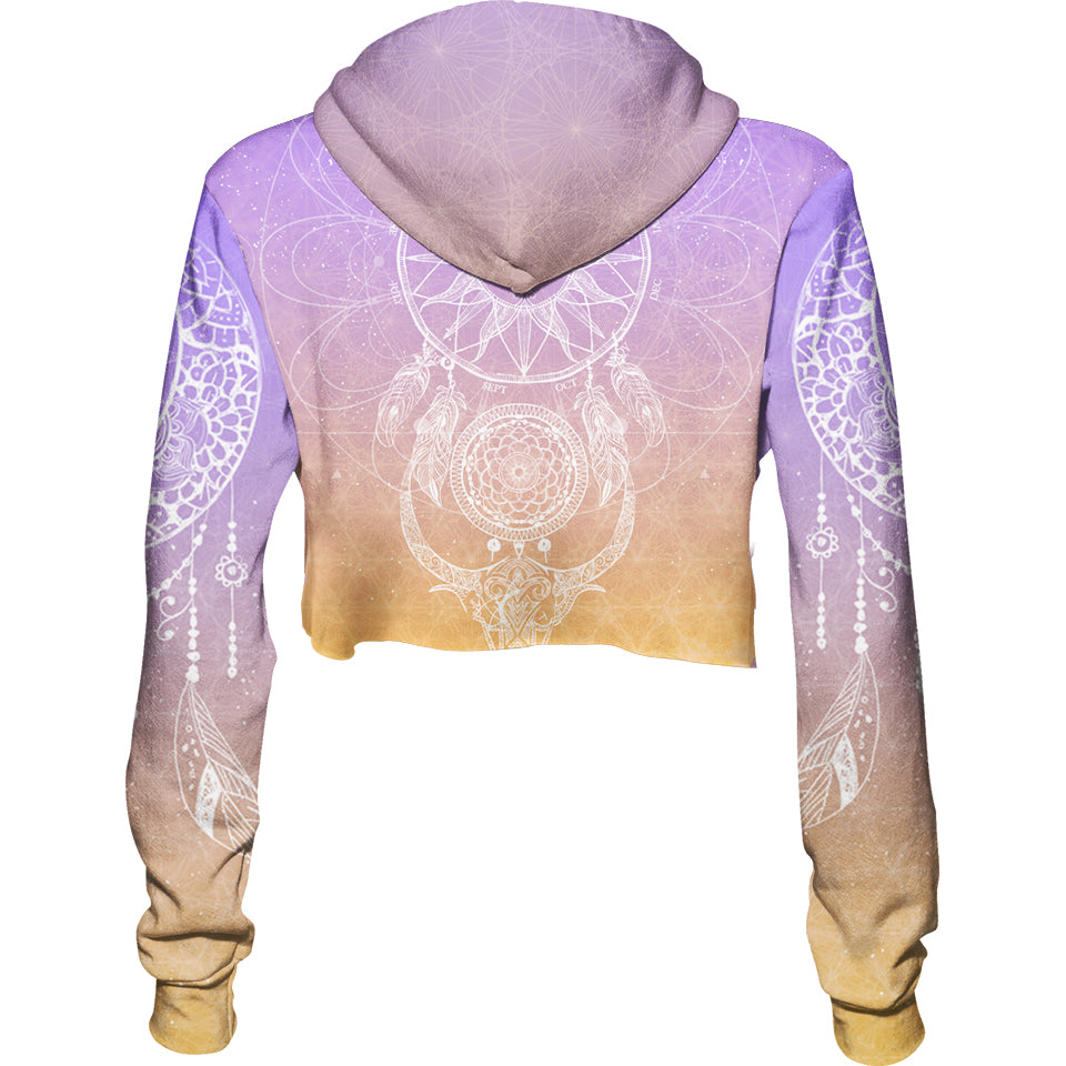 Crop Hoodie Litha Crop Hoodie