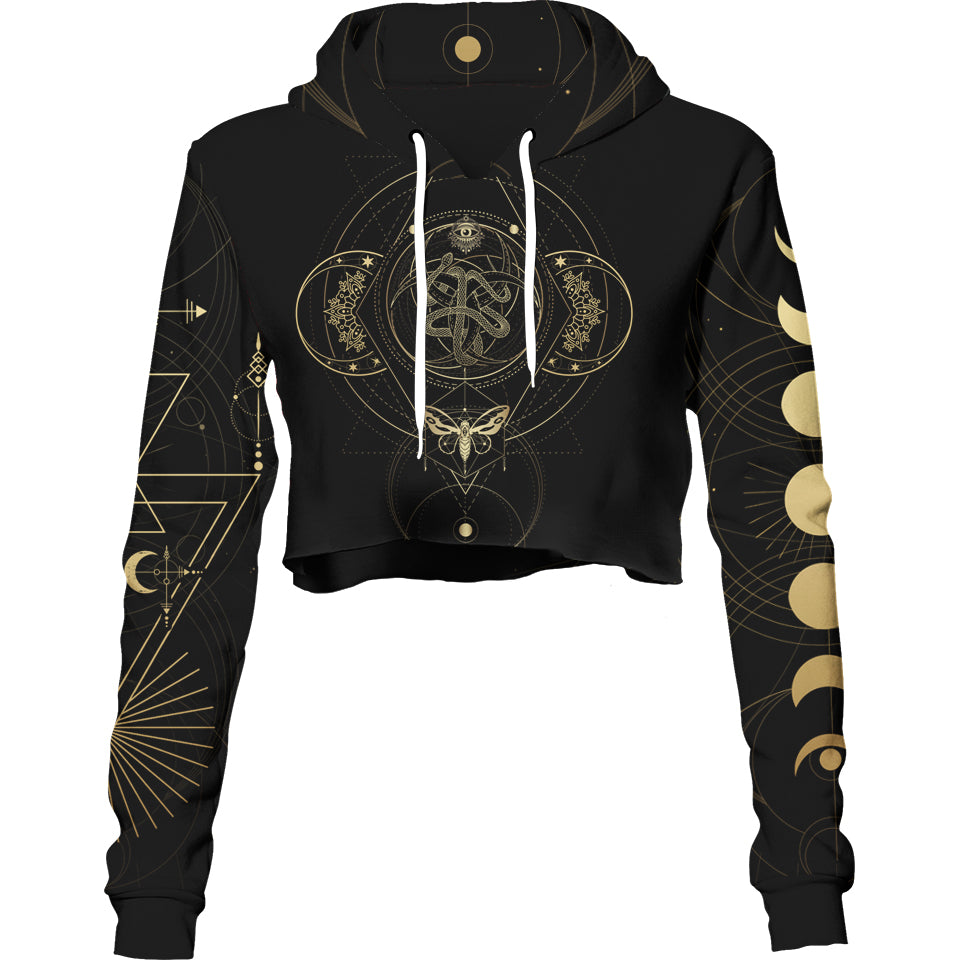 Crop Hoodie Luna Crop Hoodie