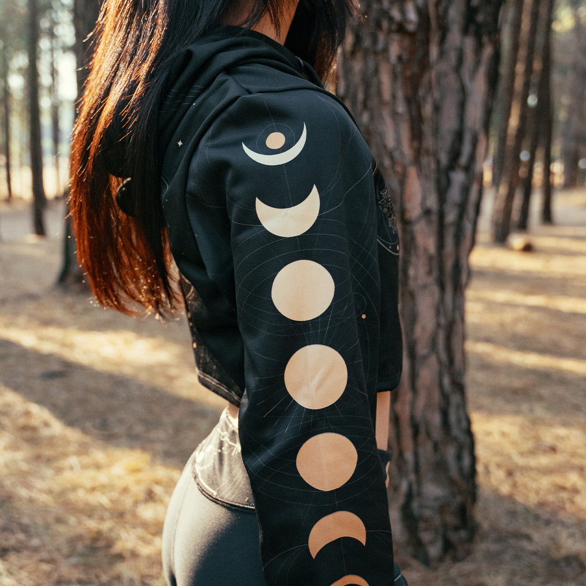 Crop Hoodie Luna Crop Hoodie