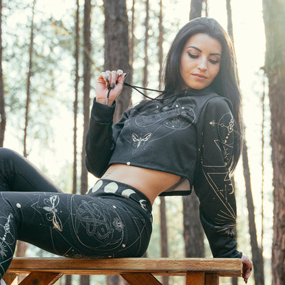 Crop Hoodie Luna Crop Hoodie