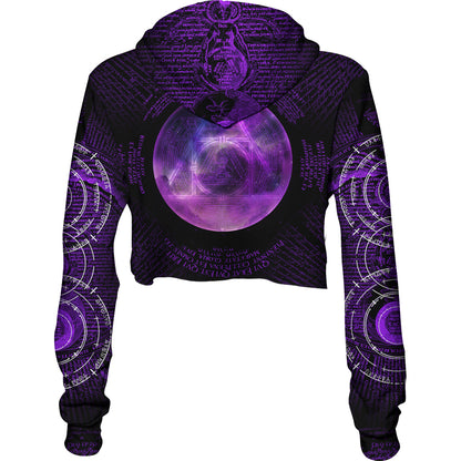 Crop Hoodie Philosopher's Stone Crop Hoodie