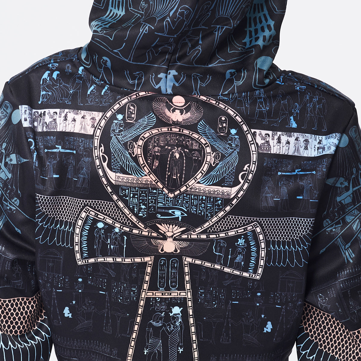 Crop Hoodie Queen Aset Crop Hoodie