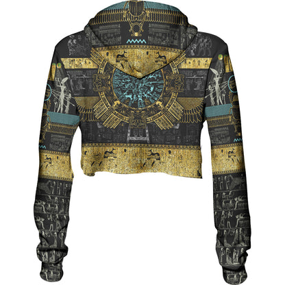 Crop Hoodie Sekhmet Crop Hoodie