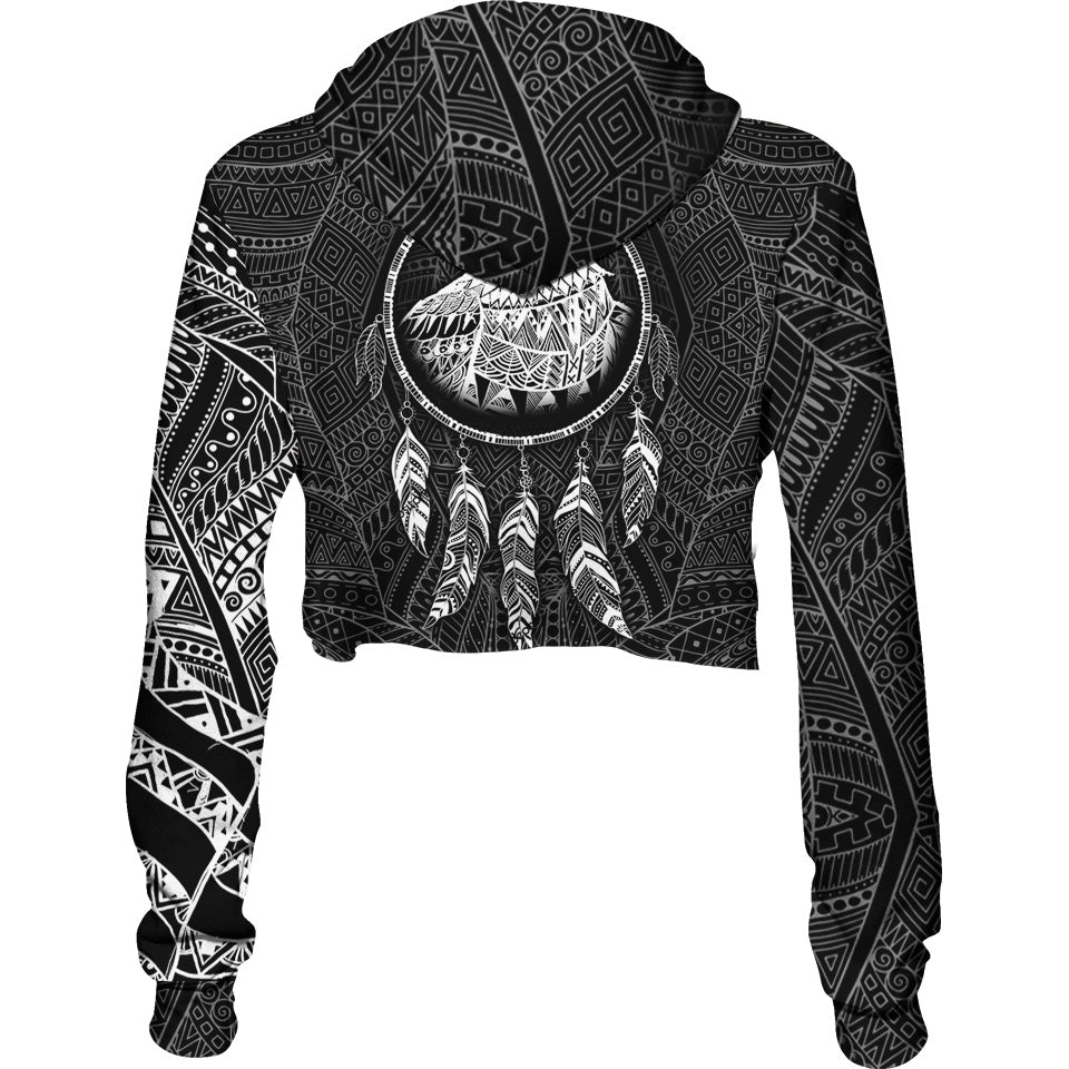 Crop Hoodie Sky Seer Crop Hoodie