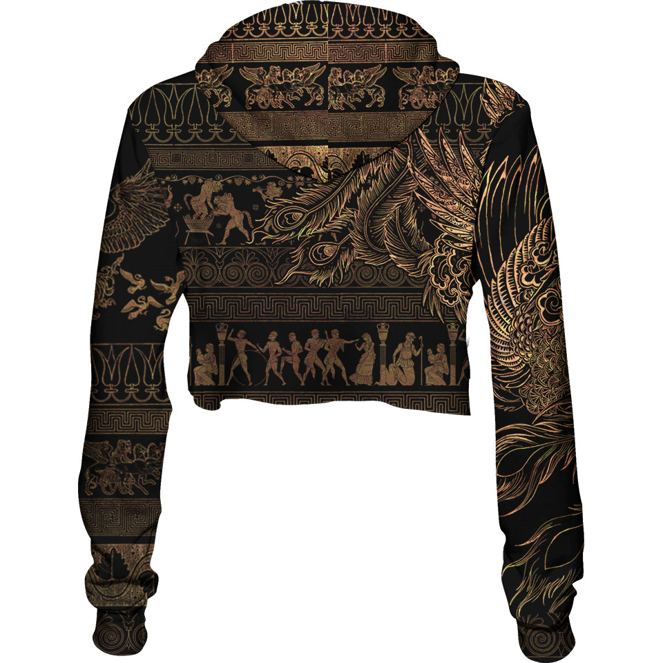 Crop Hoodie The Phoenix Crop Hoodie