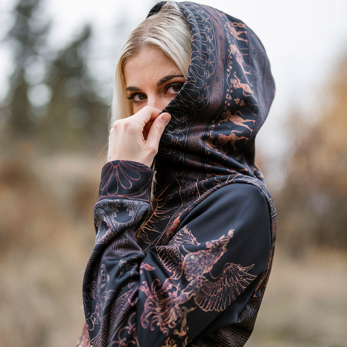 Crop Hoodie The Phoenix Crop Hoodie