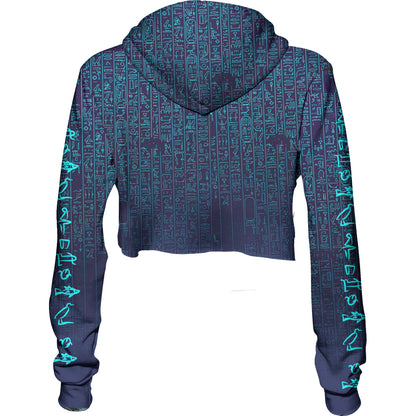 Crop Hoodie Uraeus Crop Hoodie - Electric Edition