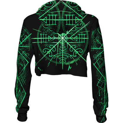 Crop Hoodie Veldismagn Crop Hoodie