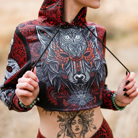 Crop Hoodie XS Alpha Crop Hoodie ALPHA_222A_XS