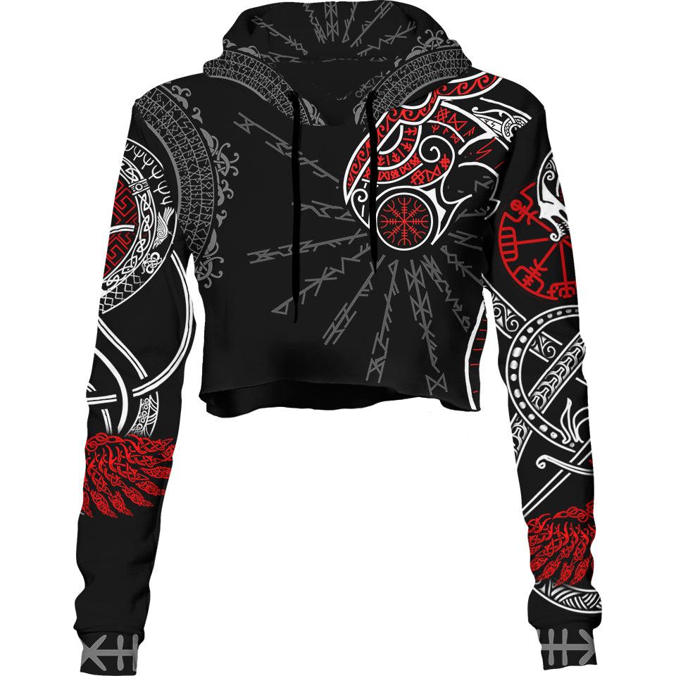 Crop Hoodie XS Einvald Crop Hoodie 222A_CROP-HOODIE_XS_EINV