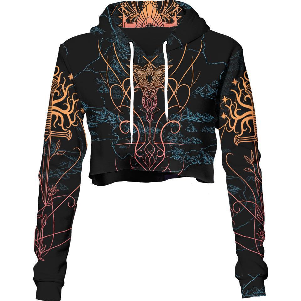 Crop Hoodie XS Elven Crop Hoodie EVEN_222A_XS