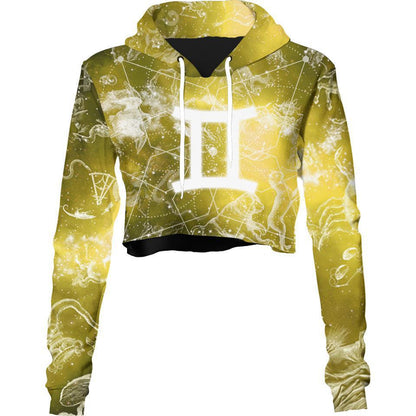Crop Hoodie XS Gemini Crop Hoodie GEMINI_222A_XS