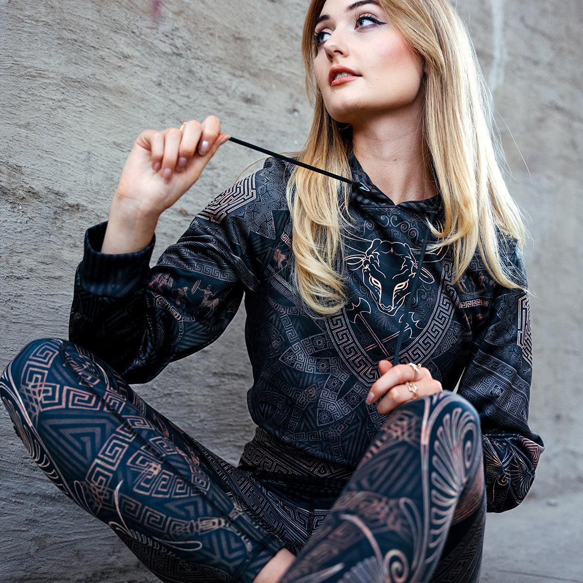 Crop Hoodie XS Labyrinth Crop Hoodie LABYRINTH_222A_XS