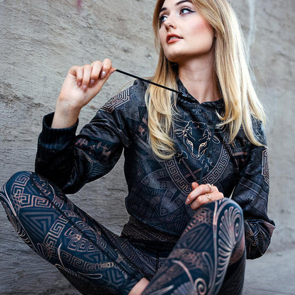 Crop Hoodie XS Labyrinth Crop Hoodie LABYRINTH_222A_XS