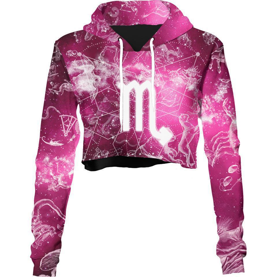 Crop Hoodie XS Libra Crop Hoodie LIBRA_222A_XS