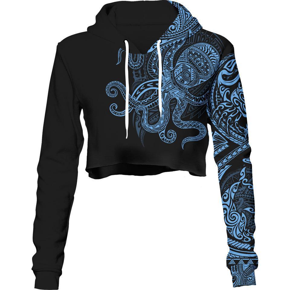 Crop Hoodie XS Mariana Crop Hoodie MARI-BLU_222A_XS