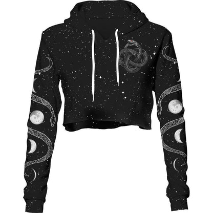 Crop Hoodie XS Ouroboros Crop Hoodie OUROBOROS_222A_XS