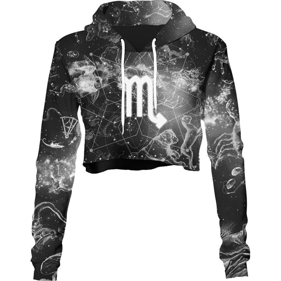 Crop Hoodie XS Scorpio Crop Hoodie SCORPIO_222A_XS