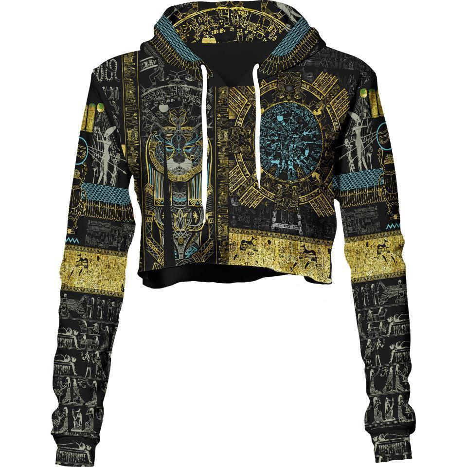 Crop Hoodie XS Sekhmet Crop Hoodie SEKHMET_222A_XS