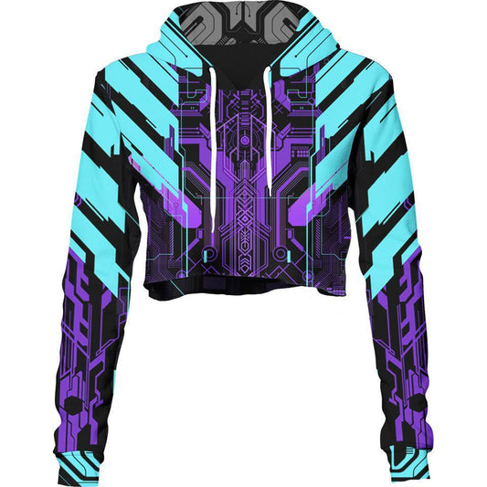 Crop Hoodie XS Ultraviolet Crop Hoodie ULTRAVI_222A_XS