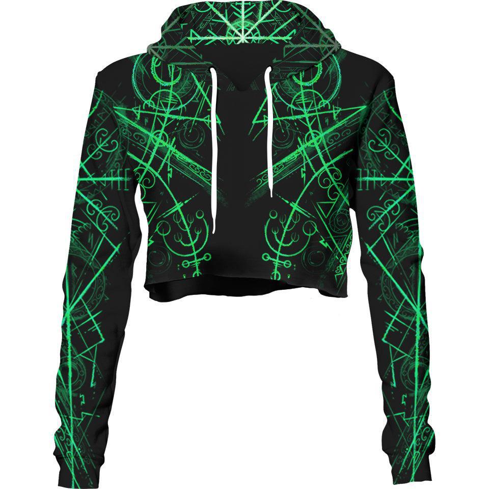 Crop Hoodie XS Veldismagn Crop Hoodie VELDI_222A_XS