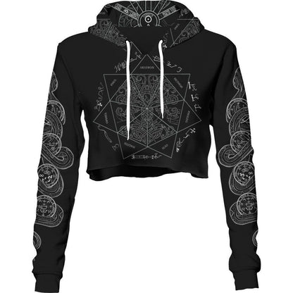 Crop Hoodie XS World Tree Crop Hoodie WORLD-TREE_222A_XS