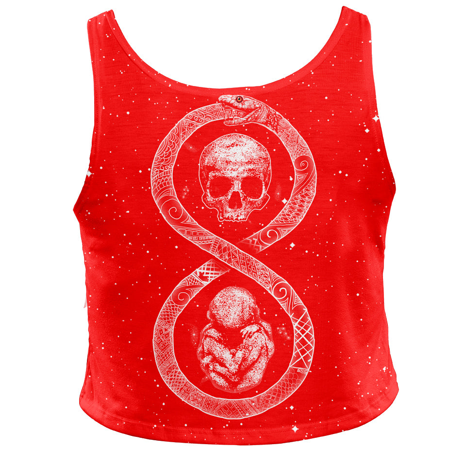 Crop Top Ouroboros Crop Top - Red Edition