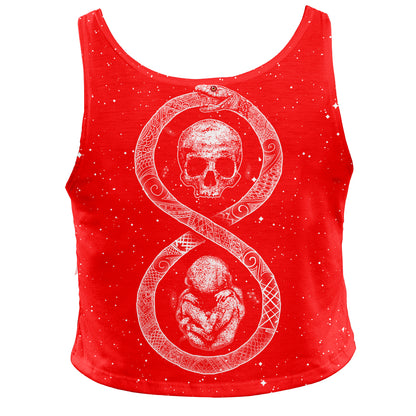 Crop Top Ouroboros Crop Top - Red Edition