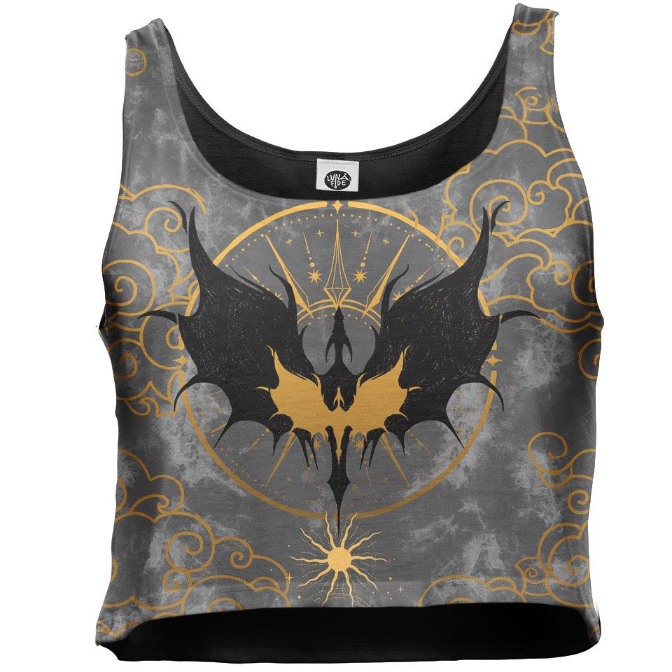 Crop Top S Dragon Rider Crop Top RIDER_WOMENS-CROP-TANK_SM