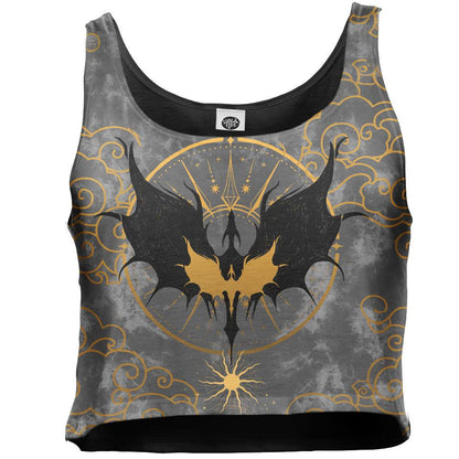 Crop Top S Dragon Rider Crop Top RIDER_WOMENS-CROP-TANK_SM