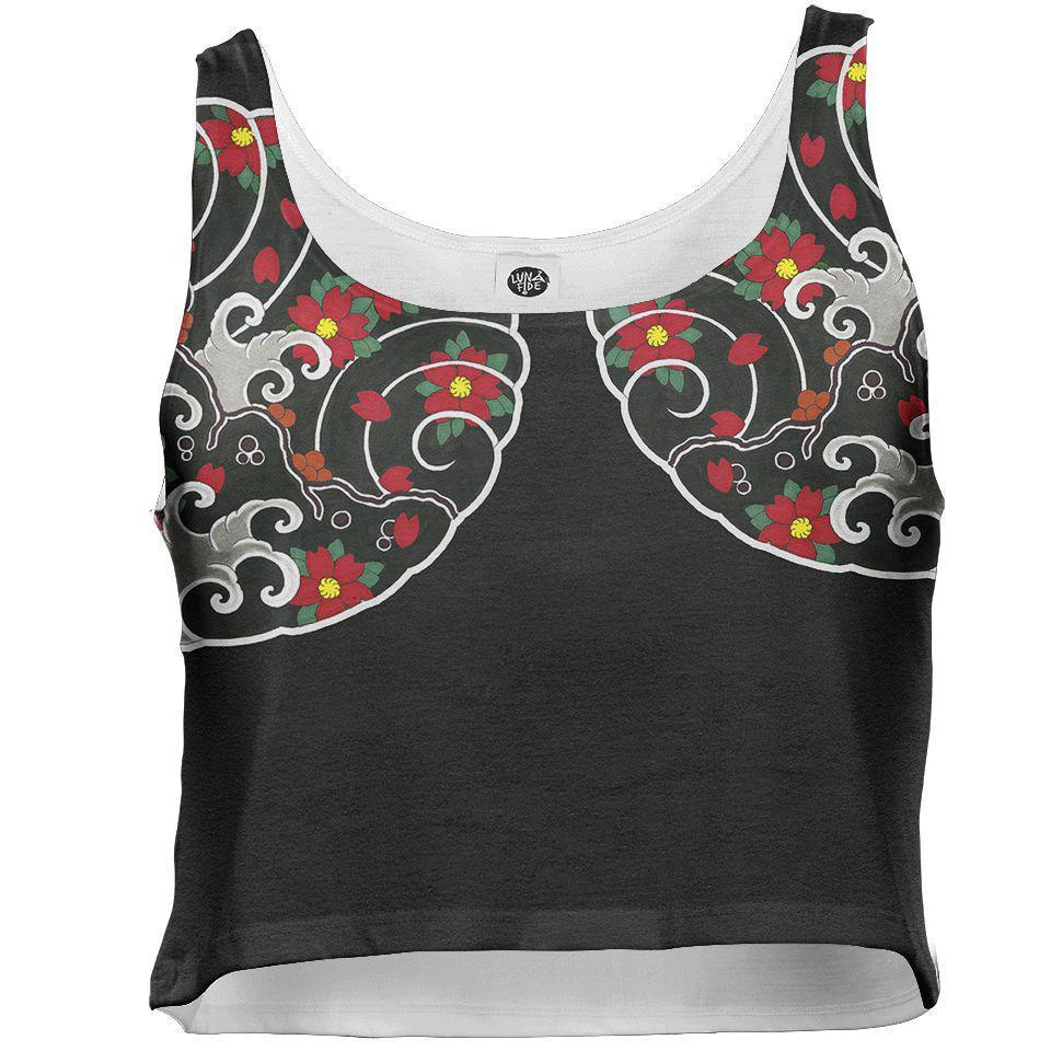Crop Top S Irezumi Crop Top IREZUMI_WOMENS-CROP-TANK_SM