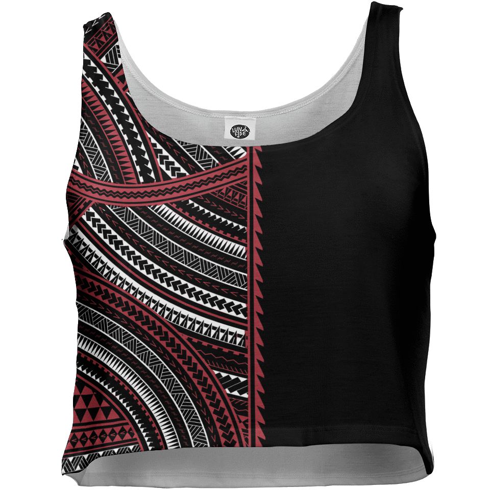 Crop Top S / Red Totem Crop Top TOTEM-RED_WOMENS-CROP-TANK_SM