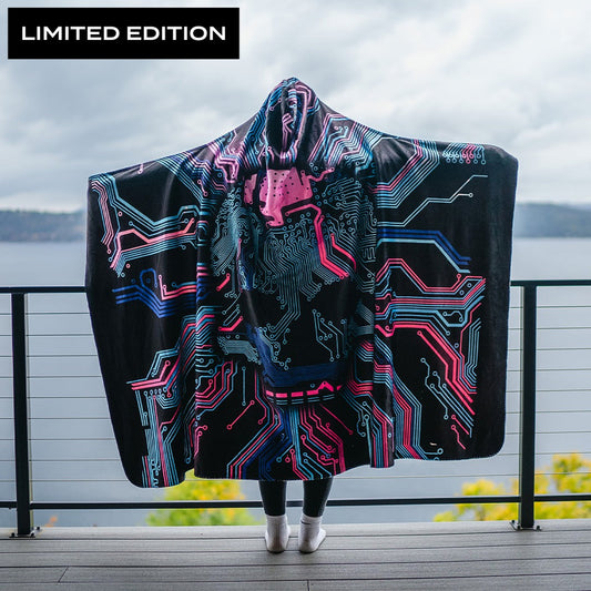 Cyber Hooded Blanket - Limited