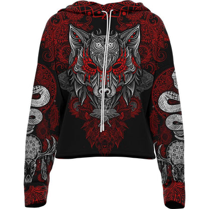 Drop Shoulder Crop Hoodie XS Alpha Drop Shoulder Crop Hoodie 22-CROPHOODIE_XS_ALPHA