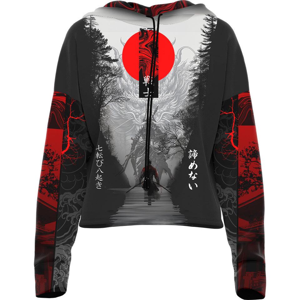 Drop Shoulder Crop Hoodie XS Musha Drop Shoulder Crop Hoodie 22-CROPHOODIE_XS_MUSHA
